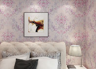 Papel de parede floral bonito do estilo country do teste padrão gravado para o quarto 0.53*10M