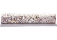 Papel de parede gravado vantajoso retro do vinil, luz - papel de parede floral roxo do teste padrão