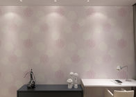 Papel de parede interior home da decoração do quarto com teste padrão da hortênsia, estilo rústico