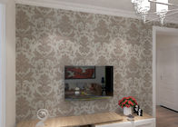 Papel de parede floral clássico moderno tecido Non- para a decoração home 0.53*10m