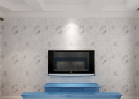 Papel de parede removível interno da sala de visitas para o fundo do contexto do sofá/tevê, rolo 0.53*10m/