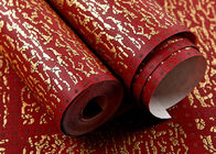 Red Plaids Bronzing Contemporary Wall Coverings Home Decorating Wallpaper