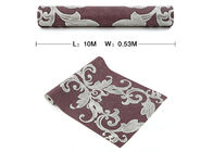 Damask Pattern Victorian Style Wallpaper with Eco friendly PVC Material , Strippable