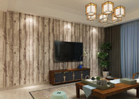 Papel de parede da decoração da sala, papel de parede removível do vinil com teste padrão da árvore da espuma 3D