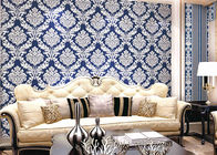 Modern Style PVC Damask Low Price Wallpaper for Office / House Decoration , SAC CE