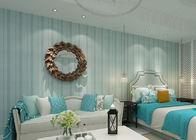 Modern Striped Wallpaper Yarn breathable wall covering for bedroom