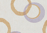 Dropping Particle Circle Pattern Living Room Wallpaper with Non woven Paper Base