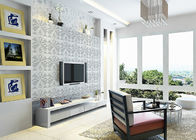 3D PVC Geometric Printing Wallpaper TV Background Contemporary Wall Covering