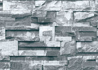 Coberta de parede nova 0.53*10M da sala de visitas do papel de parede do efeito do tijolo do estilo chinês 3D