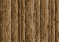 Eco - papel de parede lavável durável do vinil do estilo natural amigável com teste padrão velho da árvore