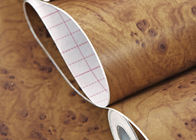 Grão de madeira durável que imprime o papel de parede autoadesivo moderno do PVC, 0.45*10M