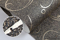 New Arrival Modern Eco-friendly Removable Plant Fiber Particle Wallpaper