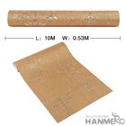 Certificação nova do CE da partícula da fibra de planta da forma do papel de parede interior dourado/ISO