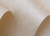 Material impermeável do vinil do papel de parede bonito lavável da sala de visitas com teste padrão da folha