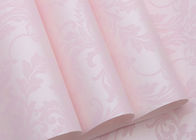 Reunindo o papel de parede europeu do estilo do teste padrão floral cor-de-rosa para o quarto, sala de visitas