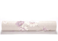Papel de parede removível do estilo country com teste padrão floral gravado para o contexto do sofá