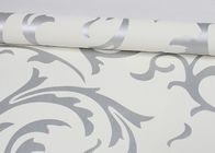 Do branco papel de parede europeu removível tecido do estilo não - para a sala de visitas