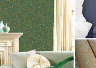 Papel de parede clássico impermeável do preço baixo do PVC lavável para a decoração da sala de estar