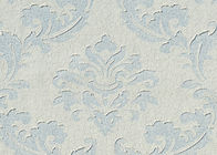 O papel de parede não tecido à moda floral, fundo da tevê textured a parte alta removível do papel de parede
