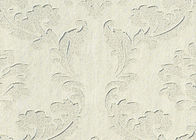 O papel de parede não tecido à moda floral, fundo da tevê textured a parte alta removível do papel de parede