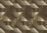 Molde - papel de parede home removível da decoração da prova com teste padrão geométrico