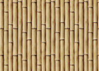A natureza 3d de bambu dirige o papel de parede, papel de parede do efeito da sala de visitas 3d para paredes