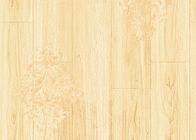 Papel de parede removível moderno do estilo natural, papel de parede de madeira do teste padrão do damasco com tratamento de superfície de espuma