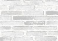 Papel de parede quente do tijolo da loja do potenciômetro da padaria industrial velha natural da sala de visitas do fresco do papel de parede do tijolo das fibras de planta 3D