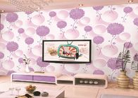 Papel de parede do quarto das crianças unisex da isolação térmica para o teste padrão floral da decoração