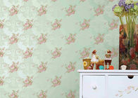 Eco - coberta de parede gravada amigável da decoração da casa do papel de parede do teste padrão de flor