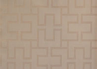 Papel de parede Strippable 0.53*9.5m do fundo da tevê do papel de parede do estilo chinês da manta do PVC